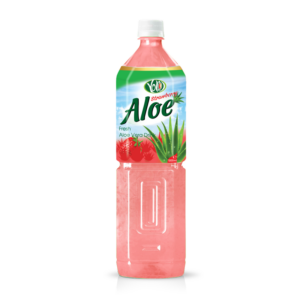 pure natural 1000ml fresh aloe vera drink strawberry