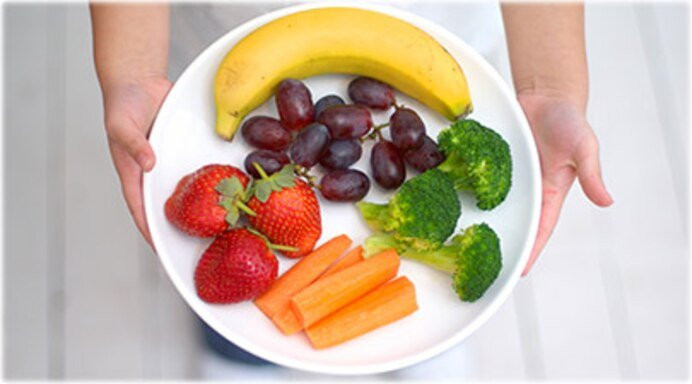 fruit and veggies for kids