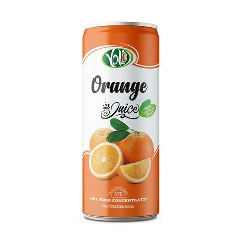 250ml canned orange juice supplier