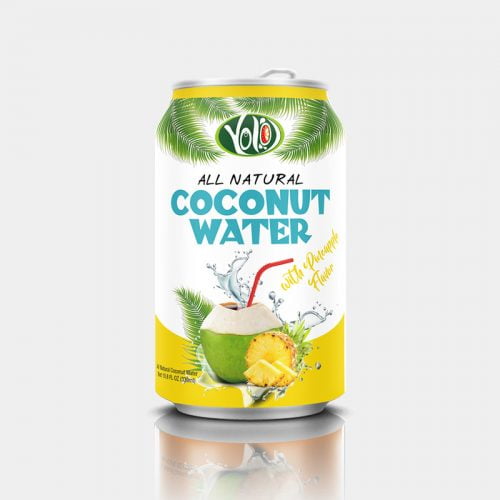 330ml canned coconut water pineapple juice