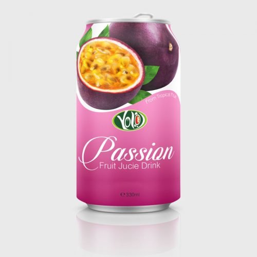 330ml canned fresh fruit passion juice drink