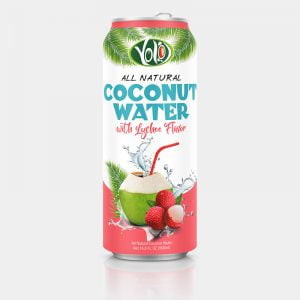 500ml fresh coconut water lychee flavor