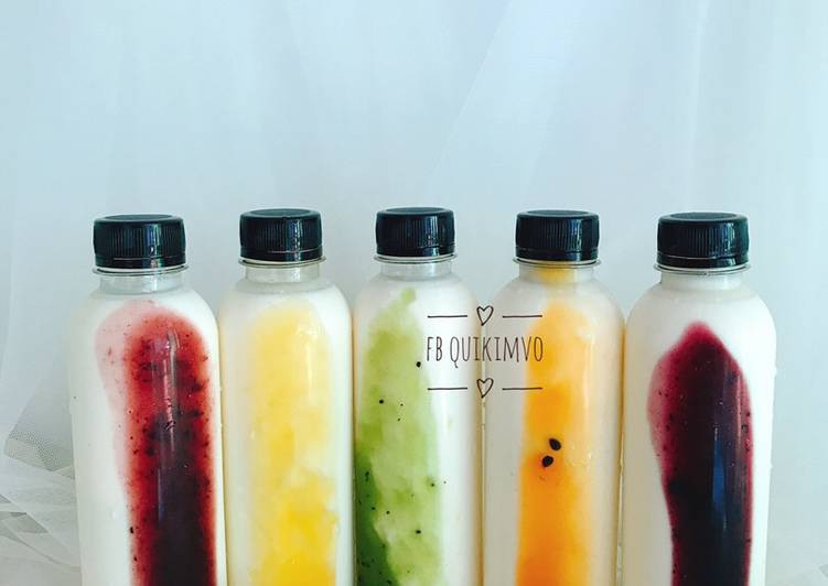 Sữa chua sốt trái cây tươi