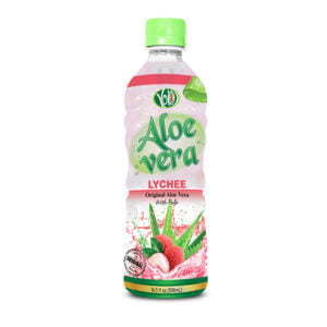 500ml pet bottle aloe vera drink flavour lychee