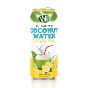 Nutrient-dense drink Coconut water with lemon