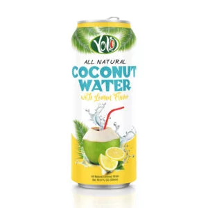 Nutrient-dense drink Coconut water with lemon