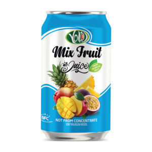 not from concentrate mixed fruit juice