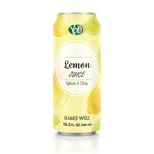 High quality refresh and tasty 500ml lemon juice drink